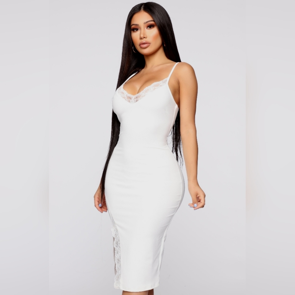 Gorgeous Ivory Lace Dress